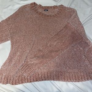 pink aerie sweater